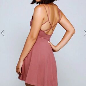 Flirty and Frilly Pleated Skater Dress